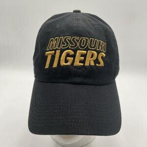 Nike Missouri Tigers Football Hat Men's OS Black Embroidered Spell Out Logo NCAA